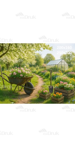 Tło fotograficzne „Wiosenny ogród” | E_771